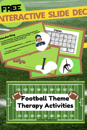 Actividades temáticas de fútbol para terapia