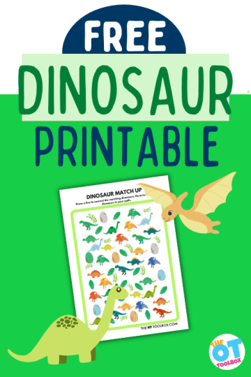 dinosaur free printable
