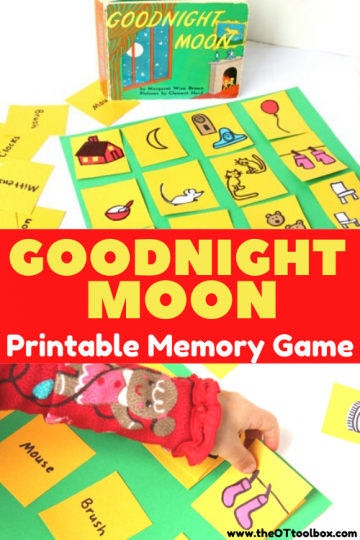 Goodnight Moon activity and Goodnight Moon pdf printable