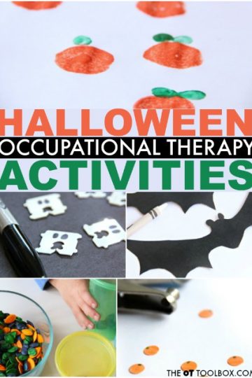 halloween-actividades de terapia ocupacional