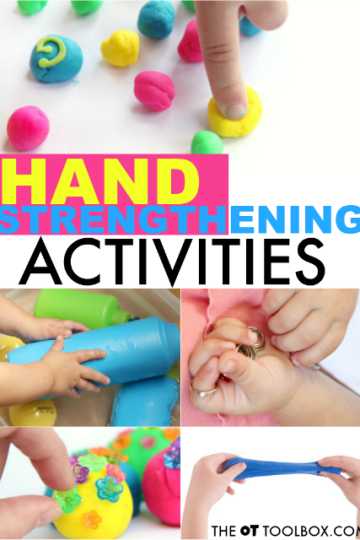 actividades de fortalecimiento de los dedos y del agarre