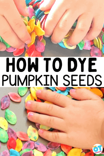How to Dye Pumpkin seeds