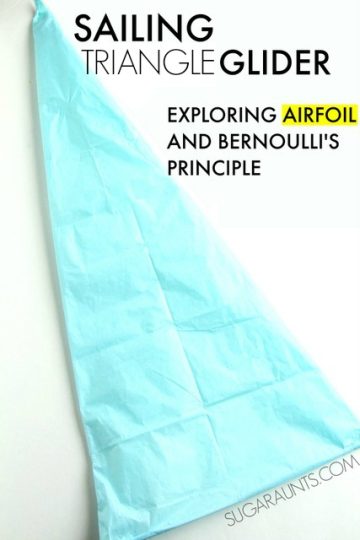 make a tissue paper glider
