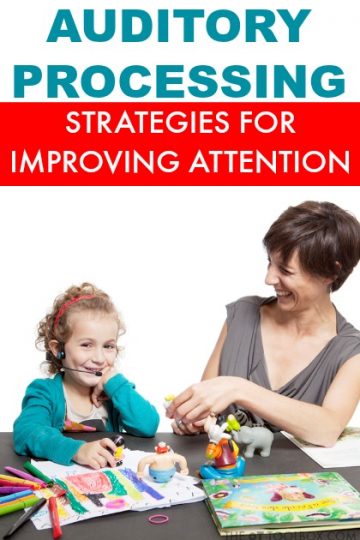 Auditory processing and strategies to improve attention