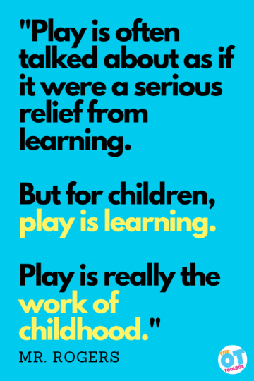 mr. rogers quote about play
