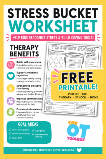 my stress bucket worksheet