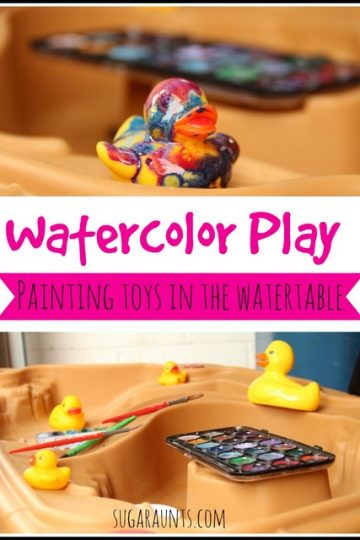 Paint rubber ducks