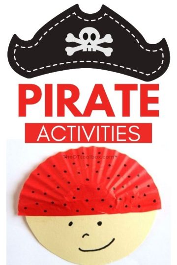 Pirate activities for teletherapy