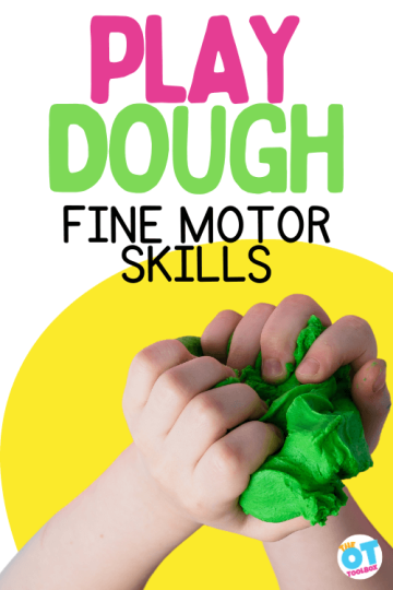 play dough fine motor skills