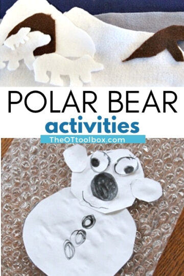 tema del oso polar para la terapia