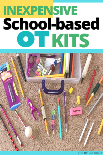 Realiza consejos de terapia ocupacional baratos para la escuela de OT, y otras sugerencias para la vuelta al cole durante la pandemia.