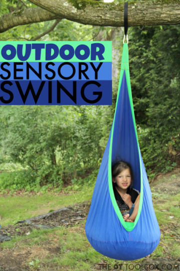 outdoor sensory swing