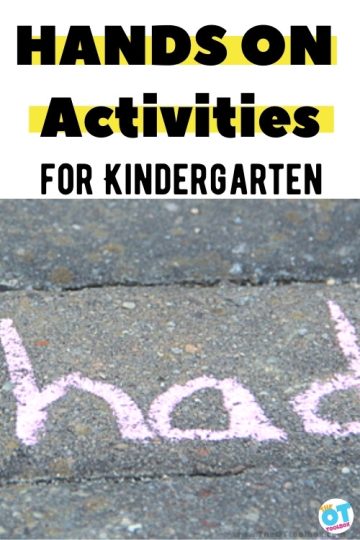 multisensory reading and hands on activities for kindergarten sight words.