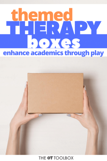 cajas de terapia para actividades de terapia ocupacional