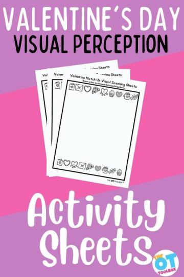 valentine's day activity sheets