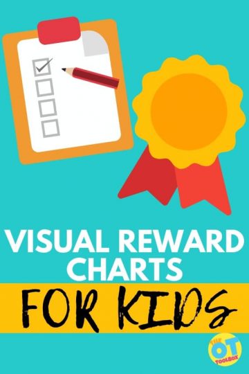 Visual reward chart ideas for visual schedules