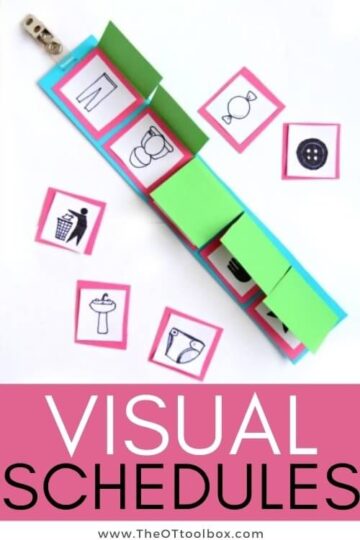 Visual schedules for kids