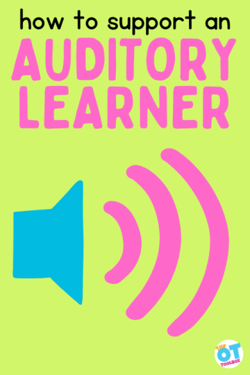 Auditory learner