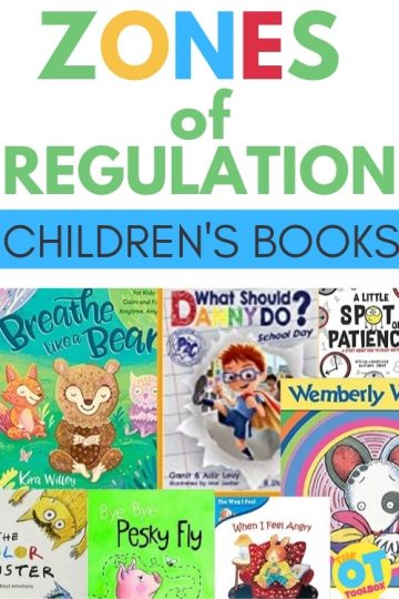 Zones of Regulation children's books